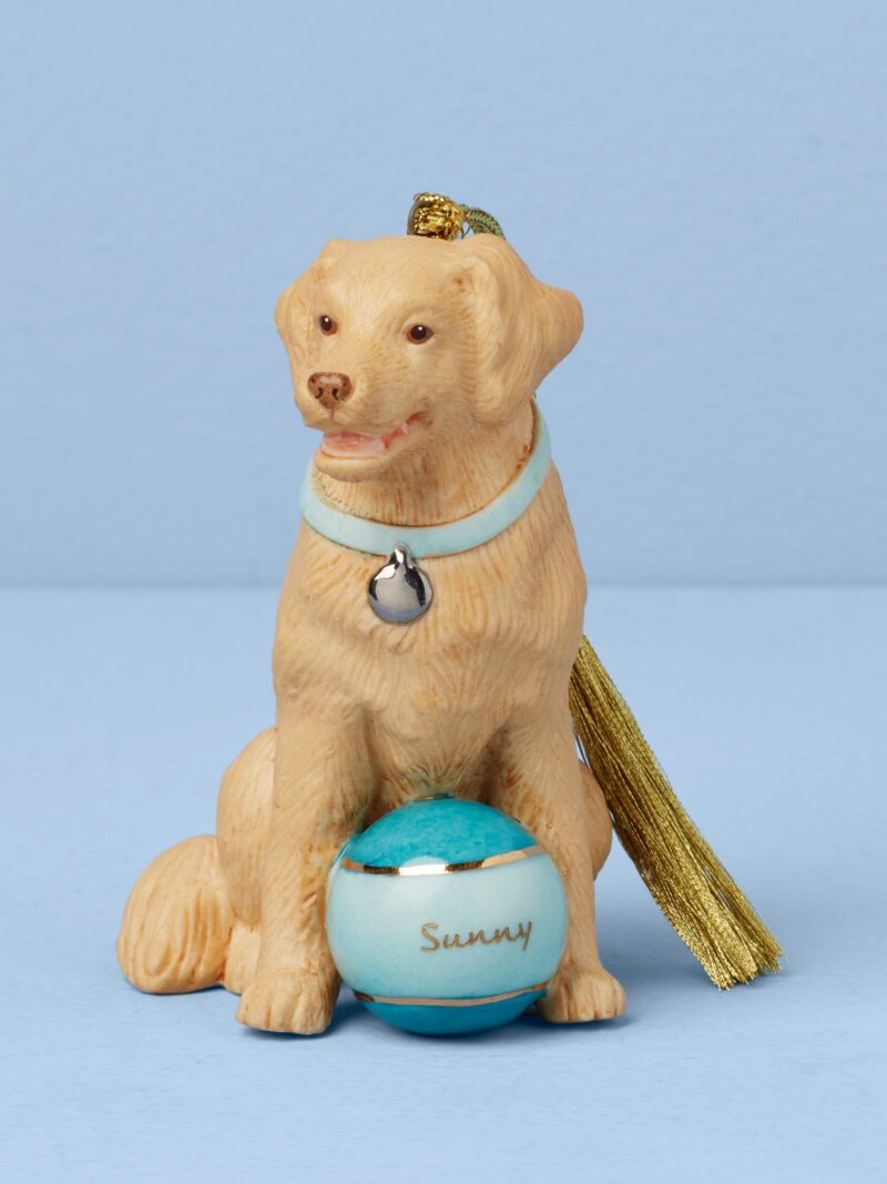 Personalized Golden Retriever Ornament